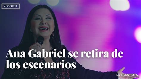 Ana Gabriel se retira de los escenarios Vídeo Dailymotion