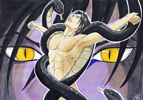 Sasuke Snakes By Lady Valesya On Deviantart