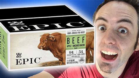 Carnivore Snacks Epic Beef Apple Bacon Bar Taste Test And Review