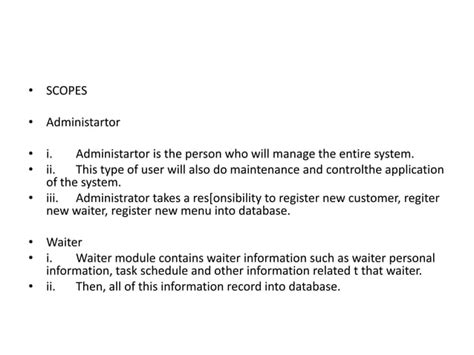Customer Ordering System