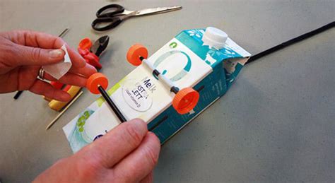 How To Make A Milk Carton Car Scientist Factory