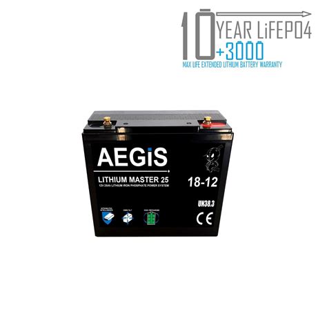 12v 25ah Lifepo4 Deep Cycle Battery Lithium Master