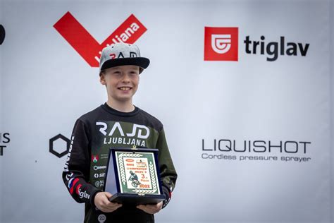 Maj Nanut Zmagovalec Serije Alpe Adria Bmx Rajd