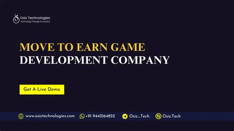 Move To Earn Game Development Company M2e Game Development Osiz