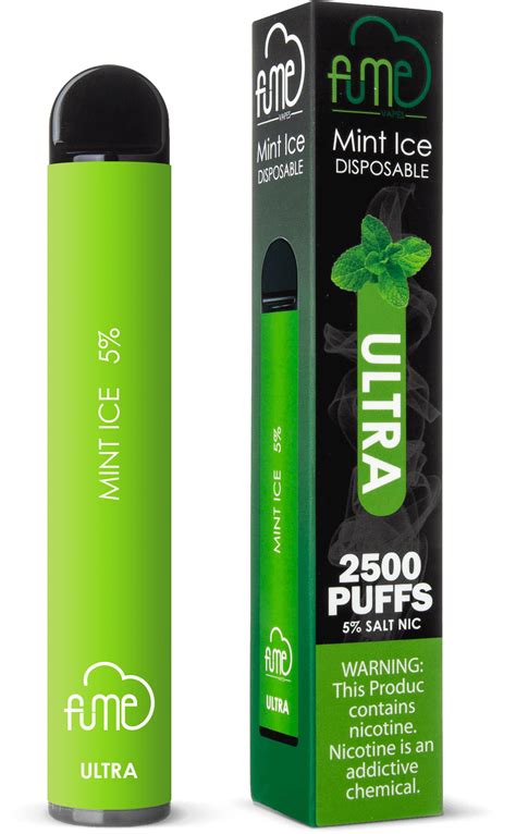 Cigarrillo Electrónico Descartable FUME Ultra 2500 Puffs