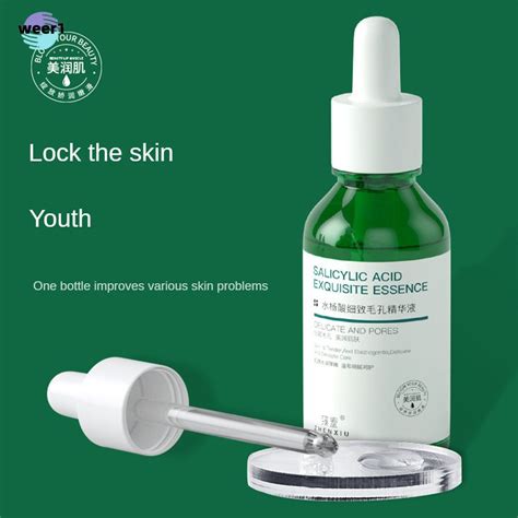 100 Genuine Salicylic Acid Pore Refining Essence 30ml Deep Shrink