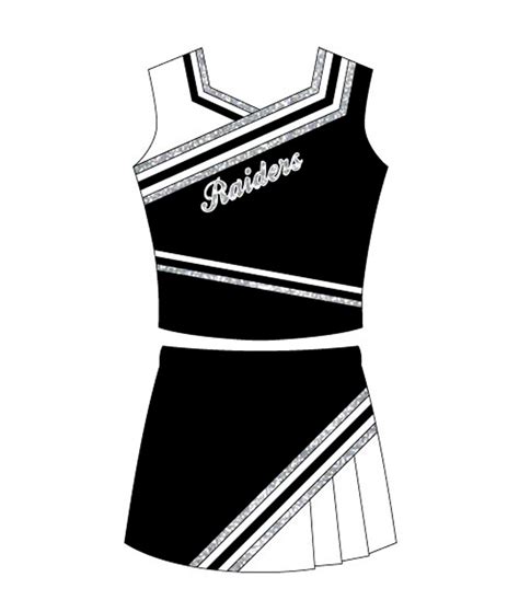 Custom Cheerleading Uniform Design #1 | All Pro Team Sports