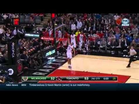 Toronto Raptors Vs Milwaukee Bucks Nov 21 2014 Full Highlights YouTube