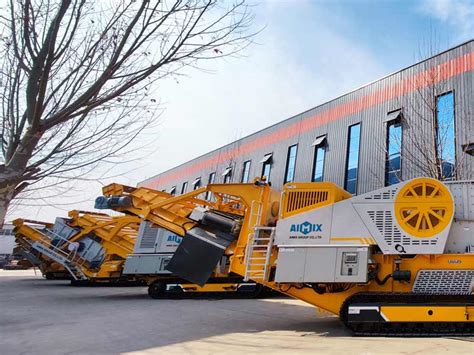 Crawler Mobile Crusher Suitable For Complex Terrains