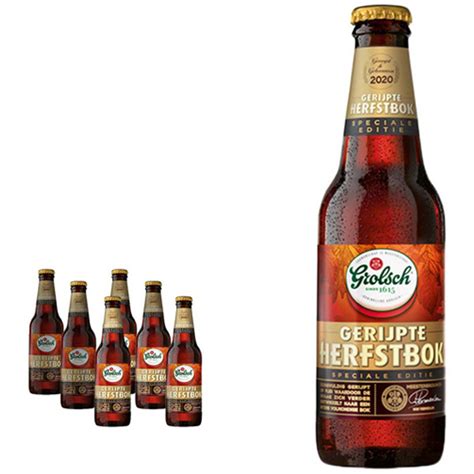 6st Grolsch Gerijpte Herfstbok Bier 6 6 300ml