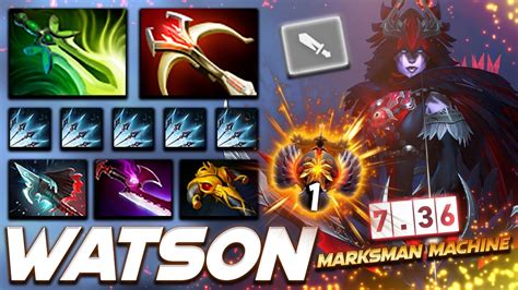 Watson Drow Ranger TOP 1 Marksman Dota 2 Pro Gameplay Watch Learn