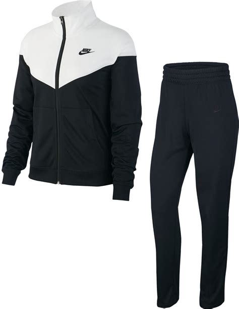 Buy Nike Womens Tracksuit Sportswear Bv4958 Blackwhite From £3890