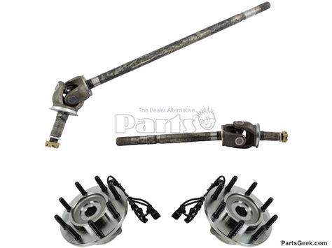 04 2004 Dodge Ram 2500 Axle Assembly Driveshaft And Axle Autopart