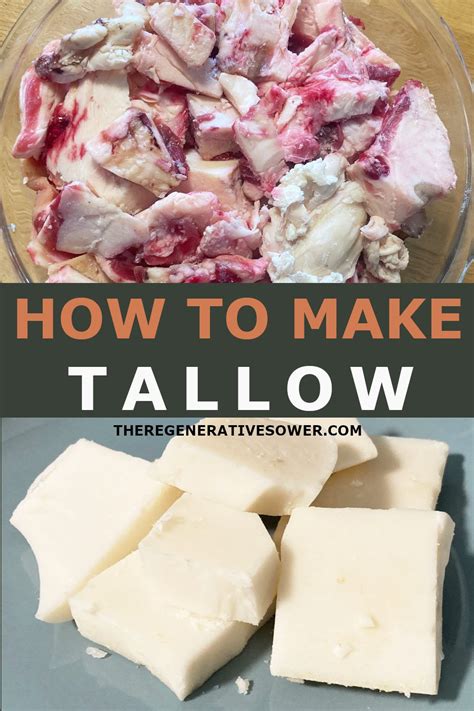 How To Make Tallow From Beef Fat Tallow Recipe Cooking Healthy