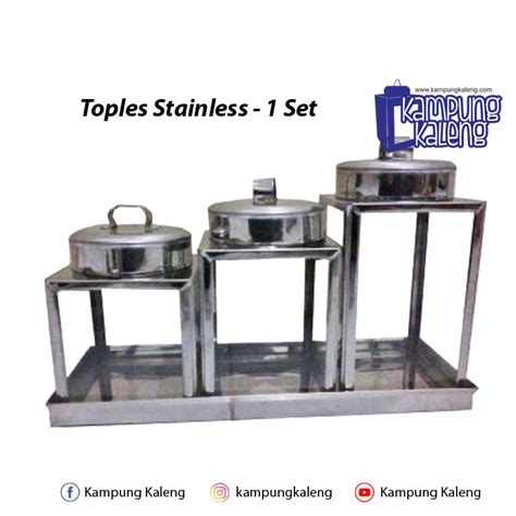 Toples Stainless Kampung Kaleng Kampung Kaleng