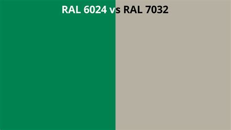 Ral 6024 Vs 7032 Ral Colour Chart Uk