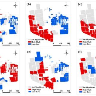 Spatial Pattern Maps For Six Different Variables By Visualizing The