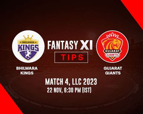 Bhk Vs Gg Dream Prediction For Today S Legends League Cricket