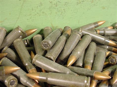 7.62x45 Czech VZ 52 Ammunition 300 Rounds Loose In Bag Surplus 7.62x45 ...