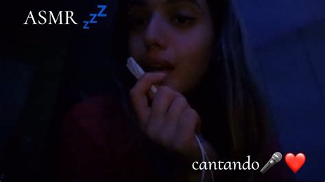 Asmr Cantando Canciones Argentinas Youtube