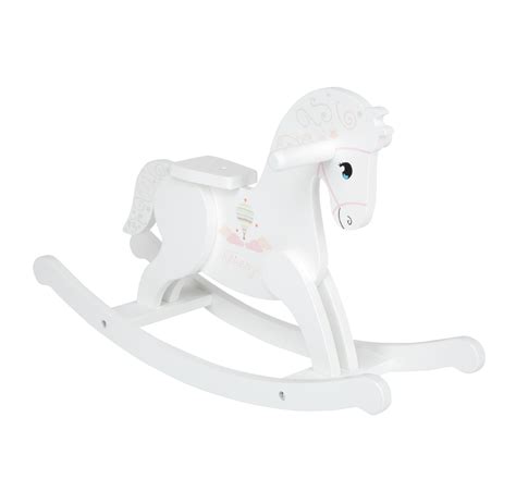 21549 Wooden Rocking Horse Gll World Baby Ltd