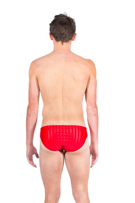 Racer Briefs Red Vici Swim