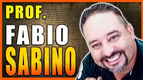 PROF FABIO SABINO A verdade sobre os textos bíblicos YouTube