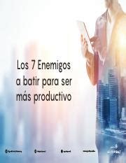 04 Los 7 Enemigos a batir para ser más productivo Presentación autor