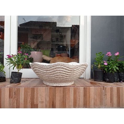 Jual Pot Teratai Teraso Terrazzo Shopee Indonesia