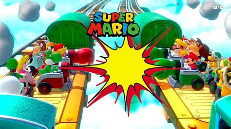 Super Mario Party Minigames Game Train In Pain