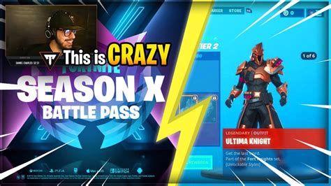 Typical Gamer Reacts To Fortnite Season Battle Pass Youtube