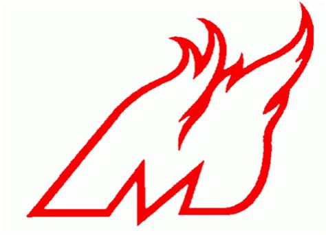 Flames Hockey Logo