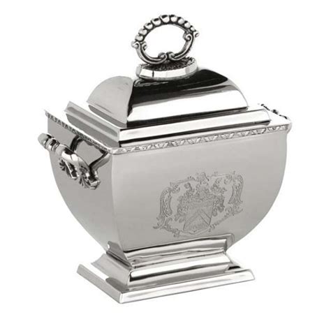 Casa Padrino Luxus Schmuckschatulle Silber 18 X 14 X H 25 Cm Messing