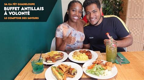 GUADELOUPE VLOG 11 LE MEILLEUR BUFFET ANTILLAIS À VOLONTÉ DE