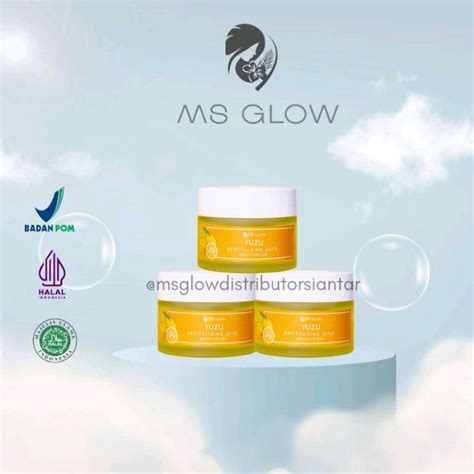 Jual YUZU REVITALIZING JUICE MOISTURIZER MS GLOW Shopee Indonesia