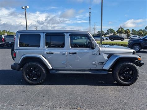 Pre Owned 2020 Jeep Wrangler Unlimited Sahara 4d Sport Utility In Yulee 10516b Ron Anderson