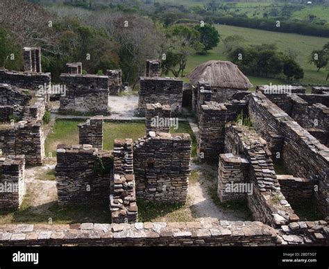 Ruins Of The Archaeological Site Of Tonina A Mayan Palace Complex In