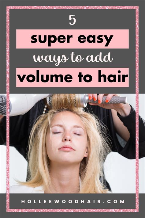 How To Add Volume To Flat Hair 5 Simple Tips