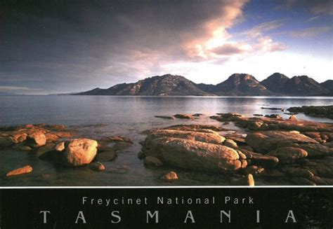 The Hazards Freycinet National Park Tasmania Postcard Tasmanian