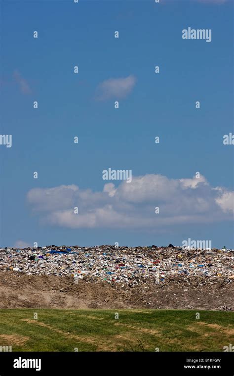 Landfill Rubbish Dump Stock Photo Alamy