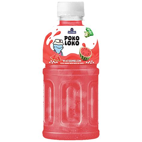 Buy Sapphire Poko Loko Watermelon Flavoured Juice Drink With Nata De