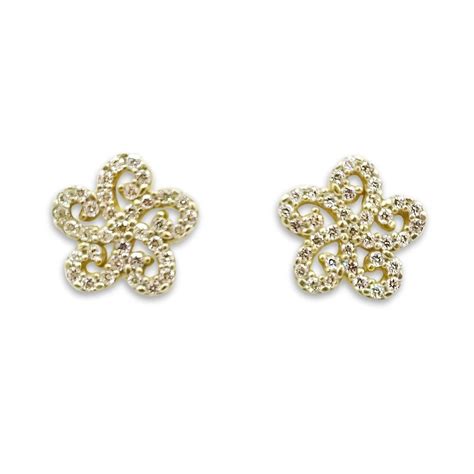 Fancy Star Gold Earrings 9ct - Gold Collections