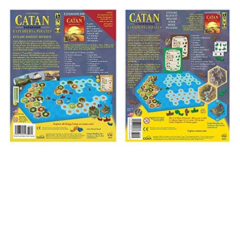 Catan Expansion Explorers And Pirates And Catan Extension Explorers And Pirates 5 6 Player Bundle