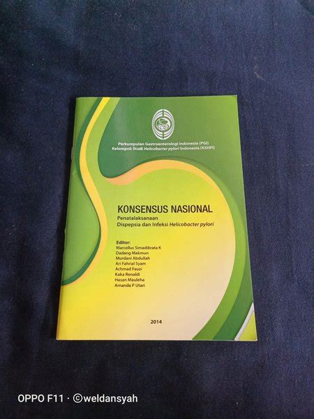 Jual BUKU KONSENSUS NASIONAL PENATALAKSANAAN DISPEPSIA DAN INFEKSI