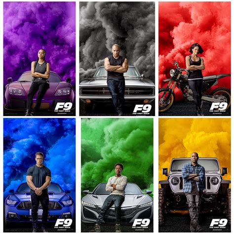 Fast and Furious 9 official character posters : r/movies