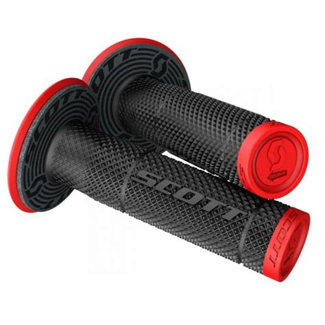 Scott Sco Grip Sx Ii Handvaten Donut Rood Zwart