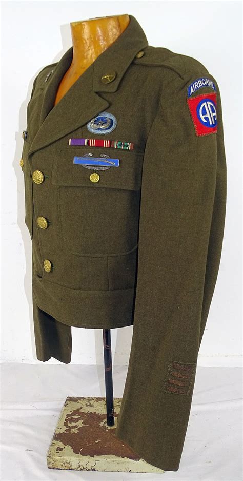 WWII 82nd Airborne Division 1st Allied Airborne Army Ike Jacket – Griffin Militaria