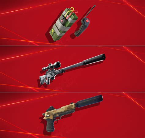 Todas las armas nuevas y que regresan a Fortnite Capítulo 4 Temporada 4