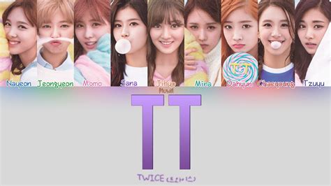 Twice 트와이스 Tt Tradução Color Coded Lyrics Hanrompt Br Youtube