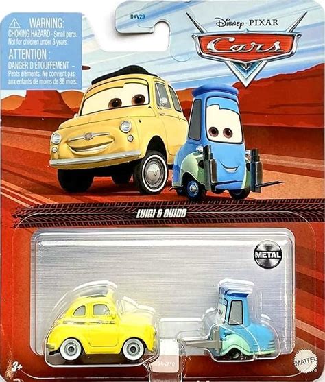 Disney Pixar Cars Luigi And Guido Uk Toys And Games